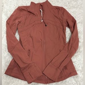 NWOT Lululemon brier rose define jacket zip up luon size 6
